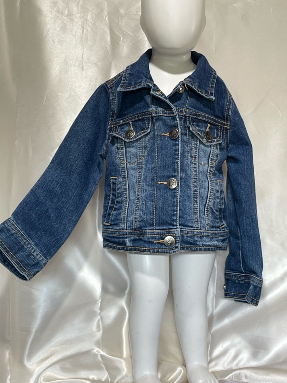 “Est 1989 “ Childern’s Place “Classic Trucker” Denim Jacket Classic Button-Up